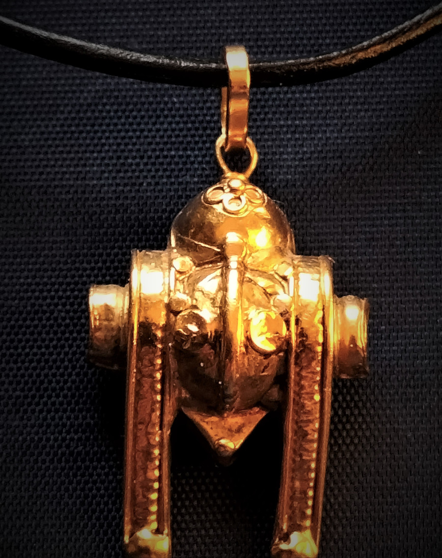 Pendente in oro 22kt "thali". Kerala, India