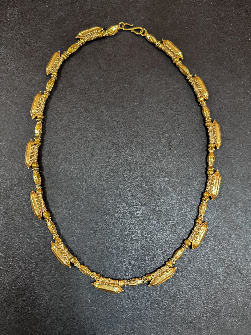 Collana antica in oro 22 kt