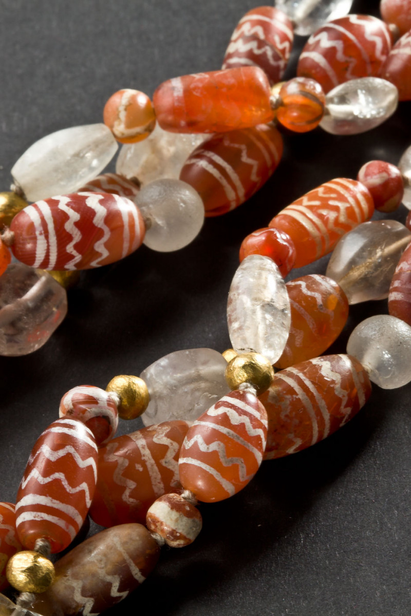 Collana con agate. Civiltà della valle dell’Indo