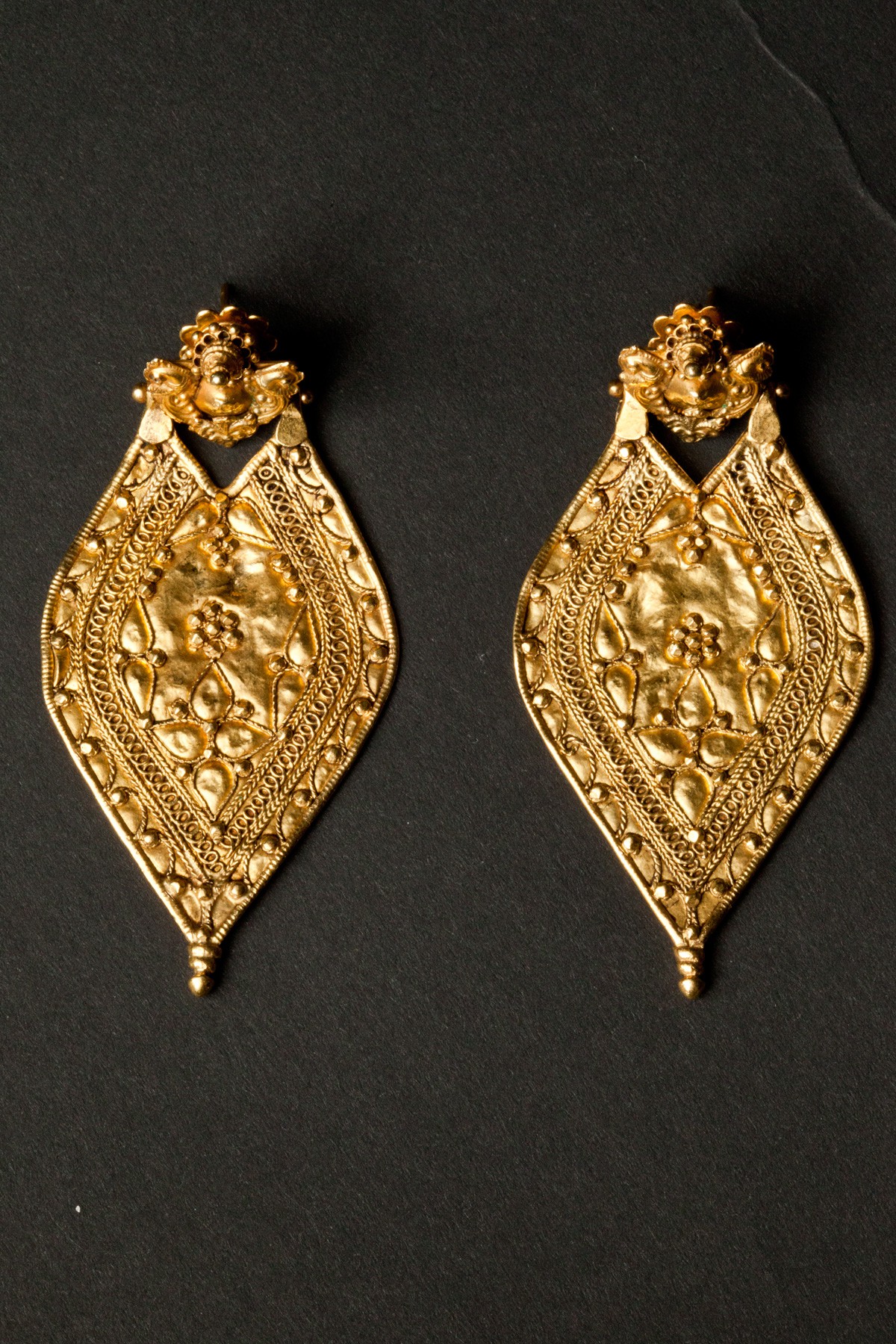 Orecchini Kundan: Placcati In Oro 22k, Gioielli Da Sposa Indiani - Foto 5