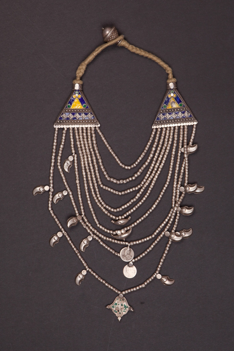 Collana in argento. Pakistan