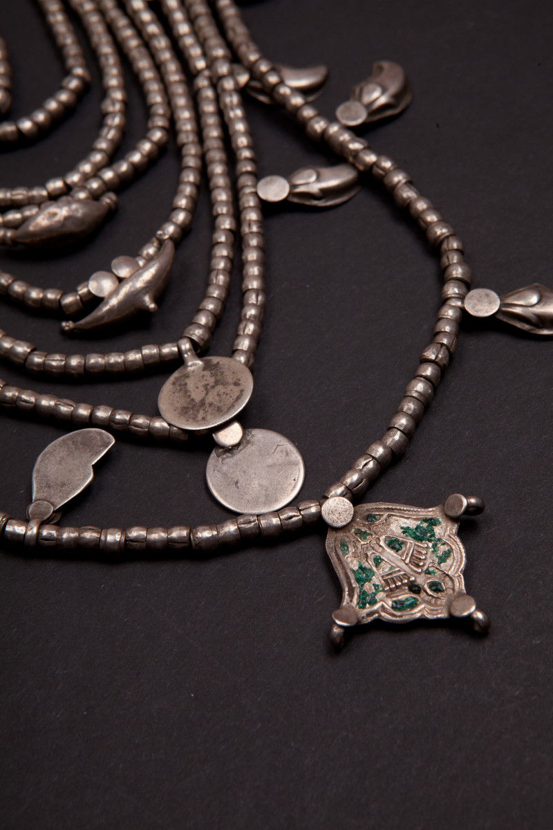 Collana in argento. Pakistan