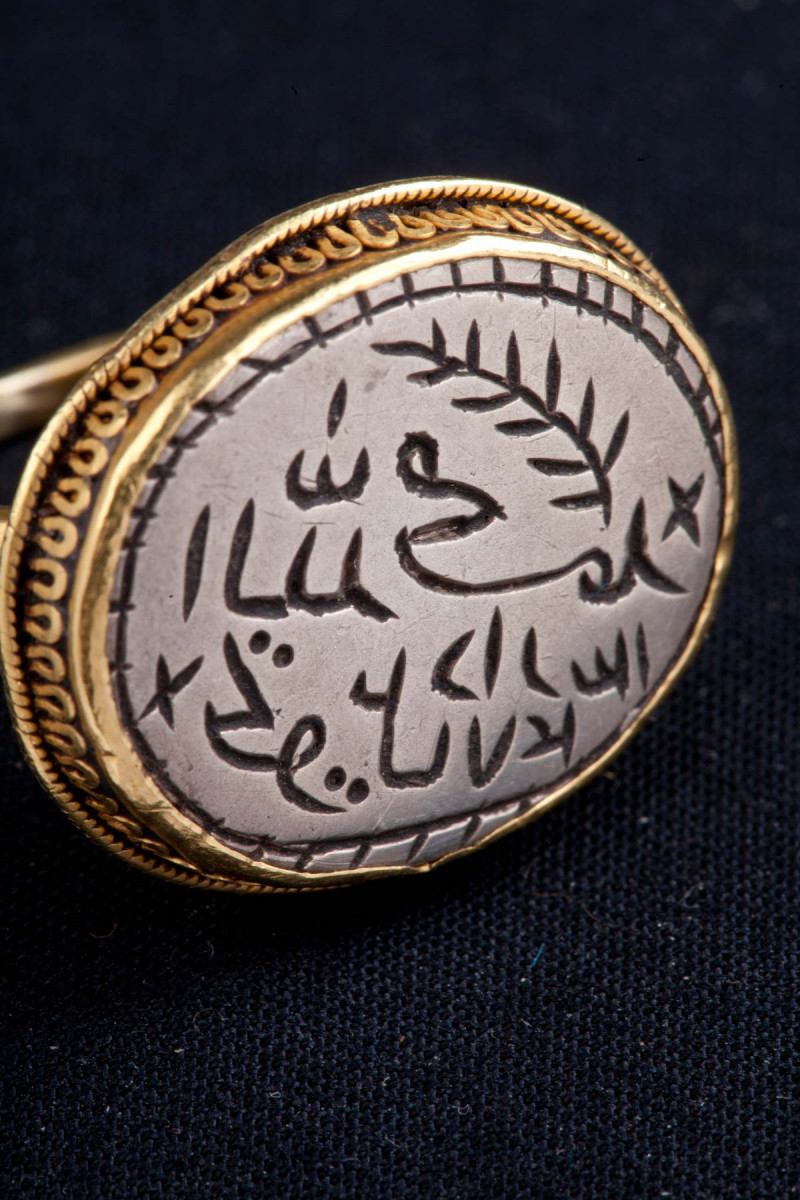 Anello sigillo in oro. Pakistan