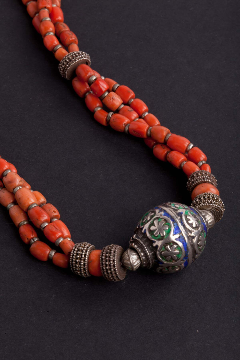 Collana in corallo Pakistan