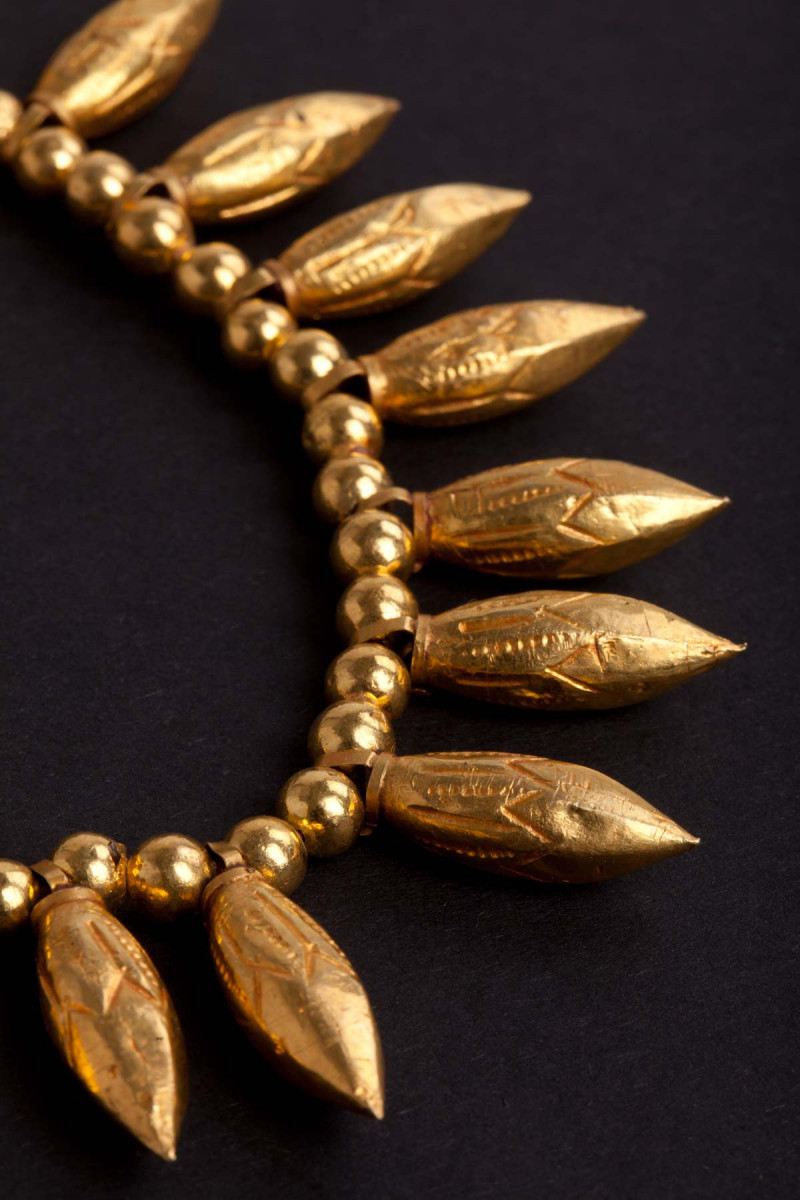 Collana con pendenti in oro