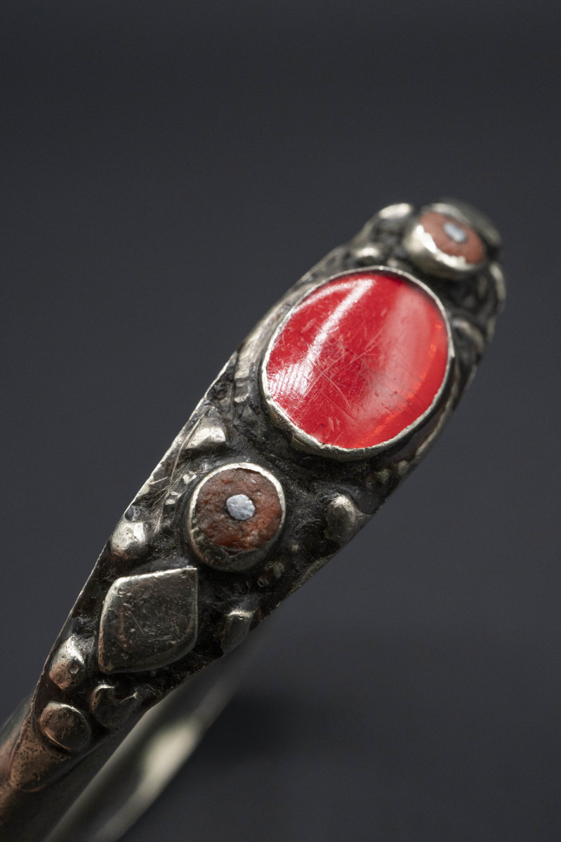 Bracciale in argento. Yemen