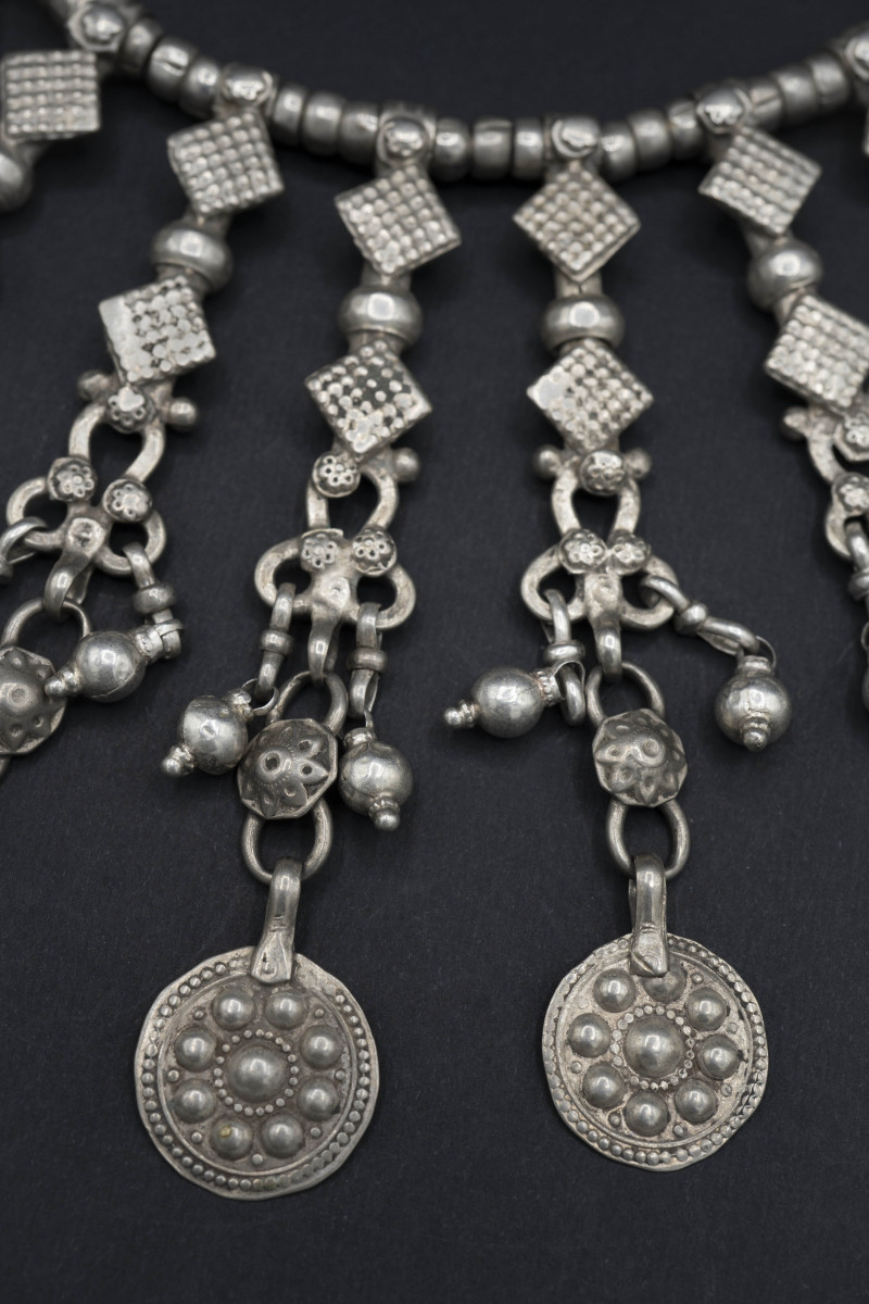 Collana con pendenti in argento