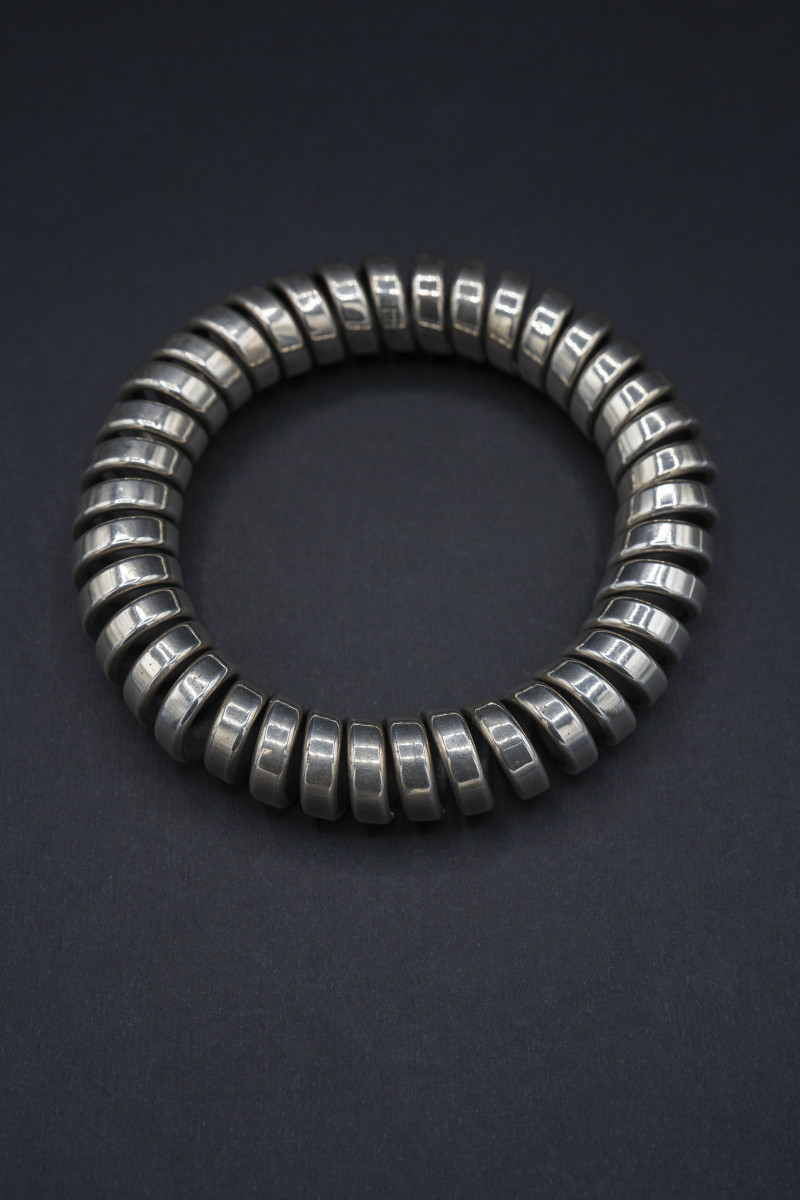 Bracciale a spirale in argento