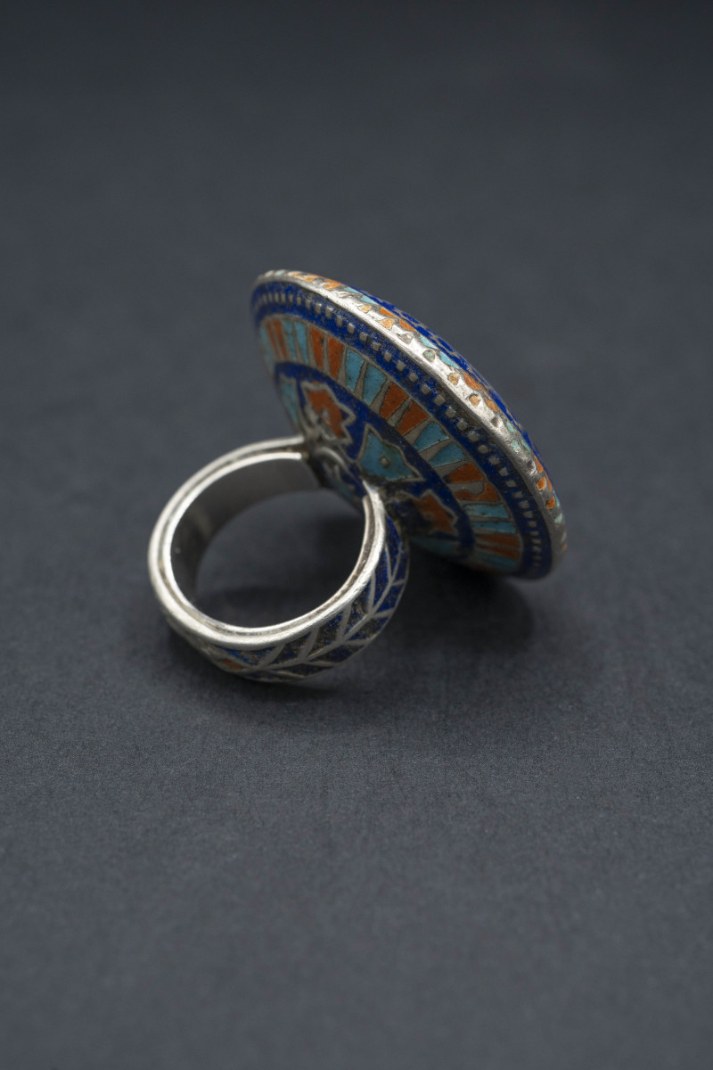 Anello con lapislazzuli. Afghanistan